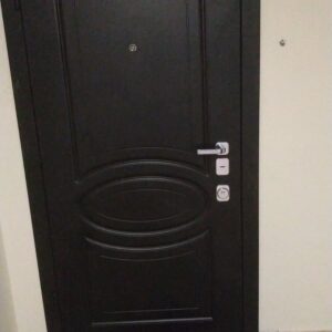 Дверь входная под заказ. Скрытые крепления наличников. Ночная задвижка 1