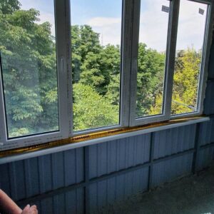 Остекление балкона профиль Rehau- 1