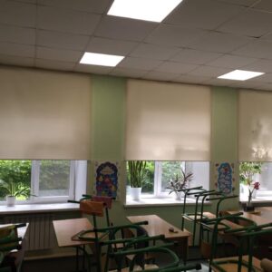Рулонные шторы в класс 1